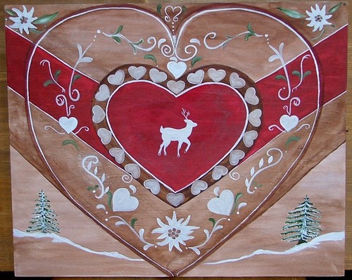 Nathalie RENZACCI - Interior Design - Decoration of Interior Wooden Table Le Coeur : Le Chamoué
